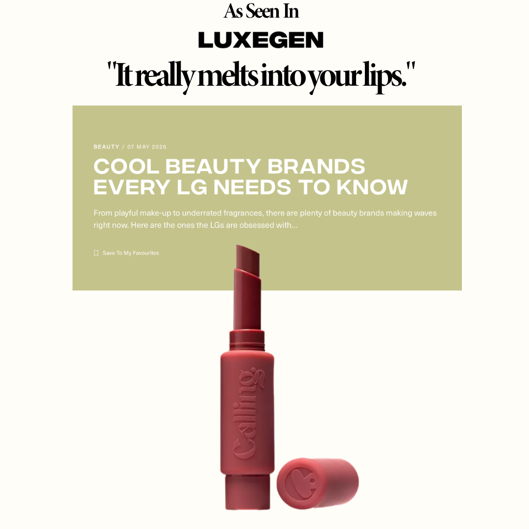Voice Note Tinted Lip Treatment Balm in Emma, featured in LuxeGen: " It really melts into your lips"