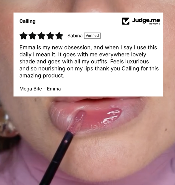 Five-star verified review: "Emma is my new obsession, I use this daily"