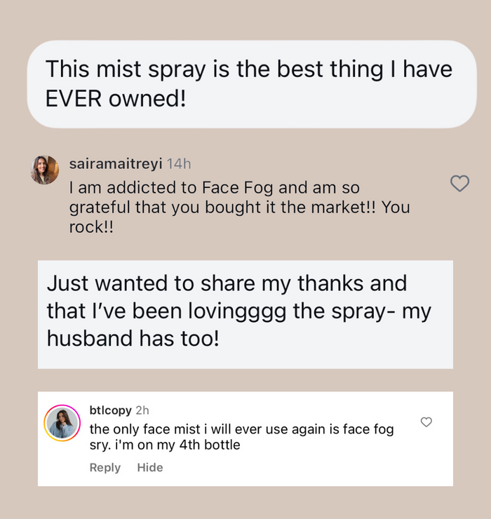 Face Fog