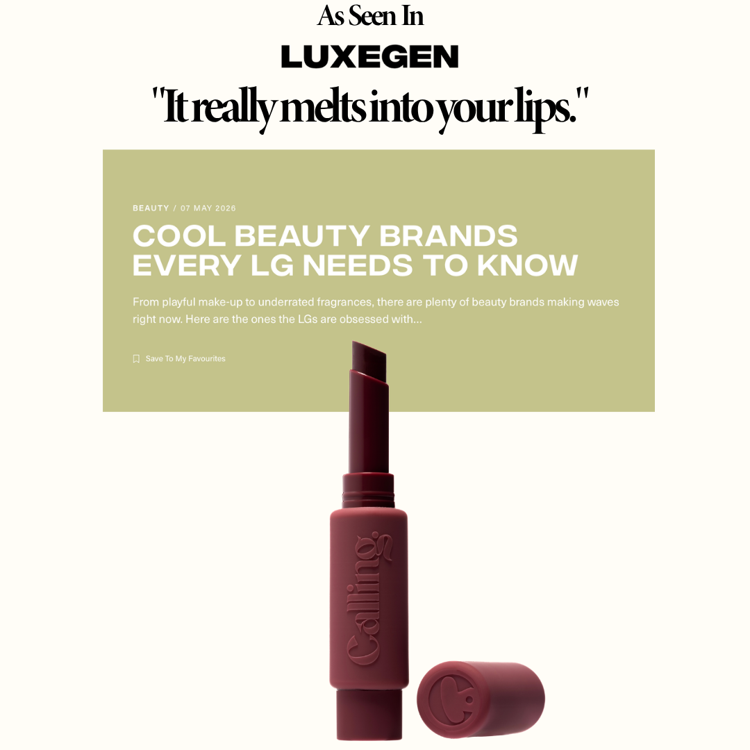 Voice Note Tinted Lip Treatment Balm in Fang, featured by LuxeGen in Cool Beauty Brands: "It really melts into your lips"