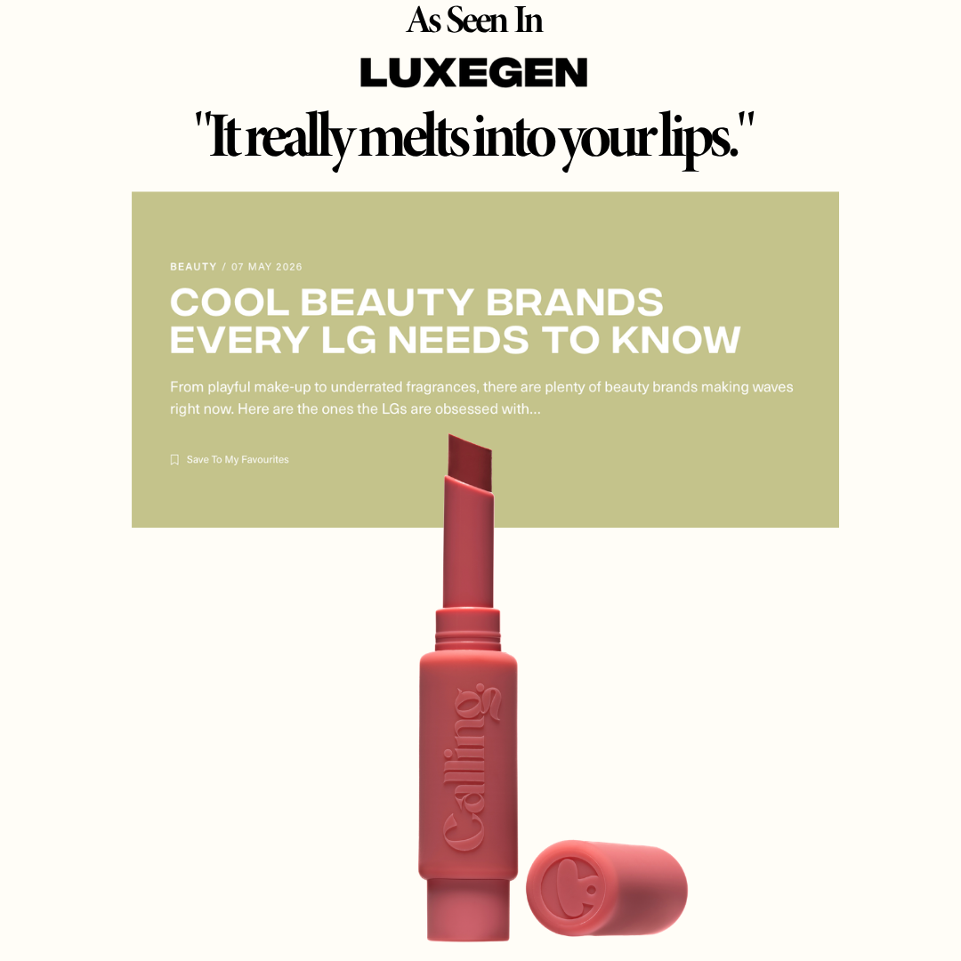 Voice Note Tinted Lip Treatment Balm in Macaron, as featured in LuxeGen: Cool beauty brands every girl needs to know. It really melts into your lips"