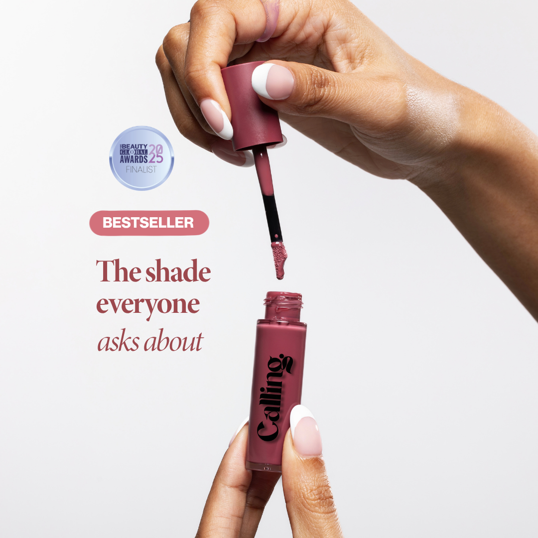 Mega Bite Tinted Jelly Lip Oil in Emma with box, Pure Beauty Global Awards 2025 finalist and bestseller
